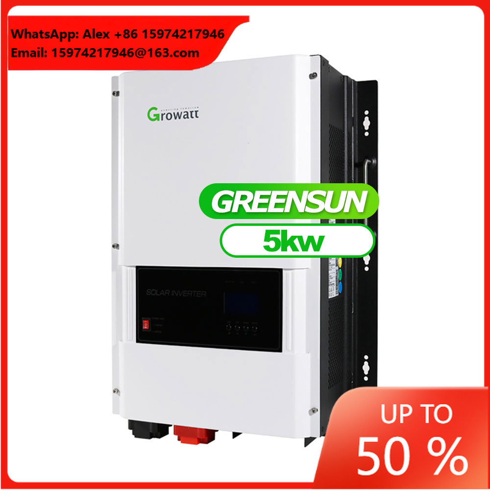 Off Grid Solar Inverter 48V 6000W - Growatt Hybrid Inverter Off Grid 12kw