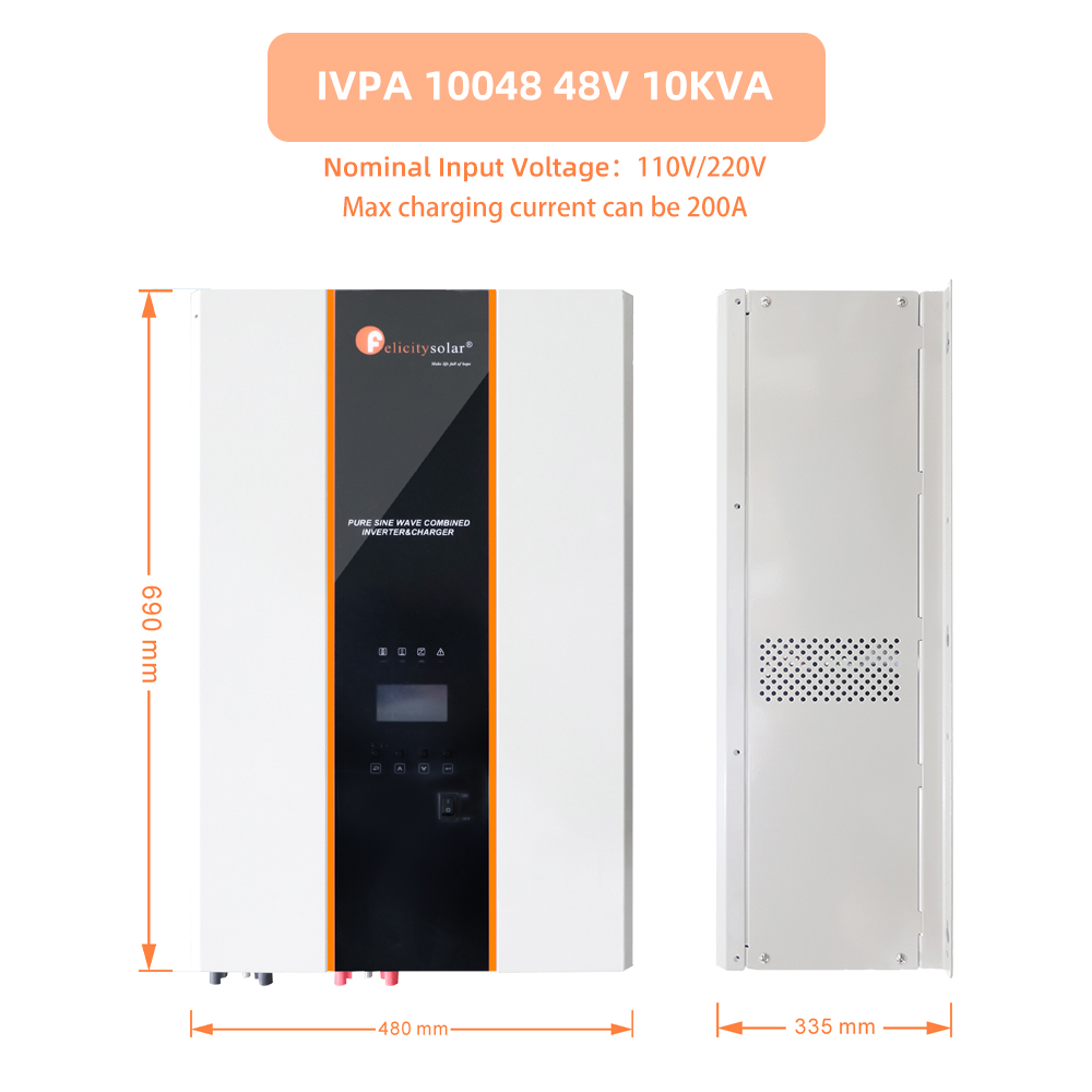 110V/220V 48V Solar Converter  - Split Phase Inverter 10Kw 110V 220V ulasan dan harga