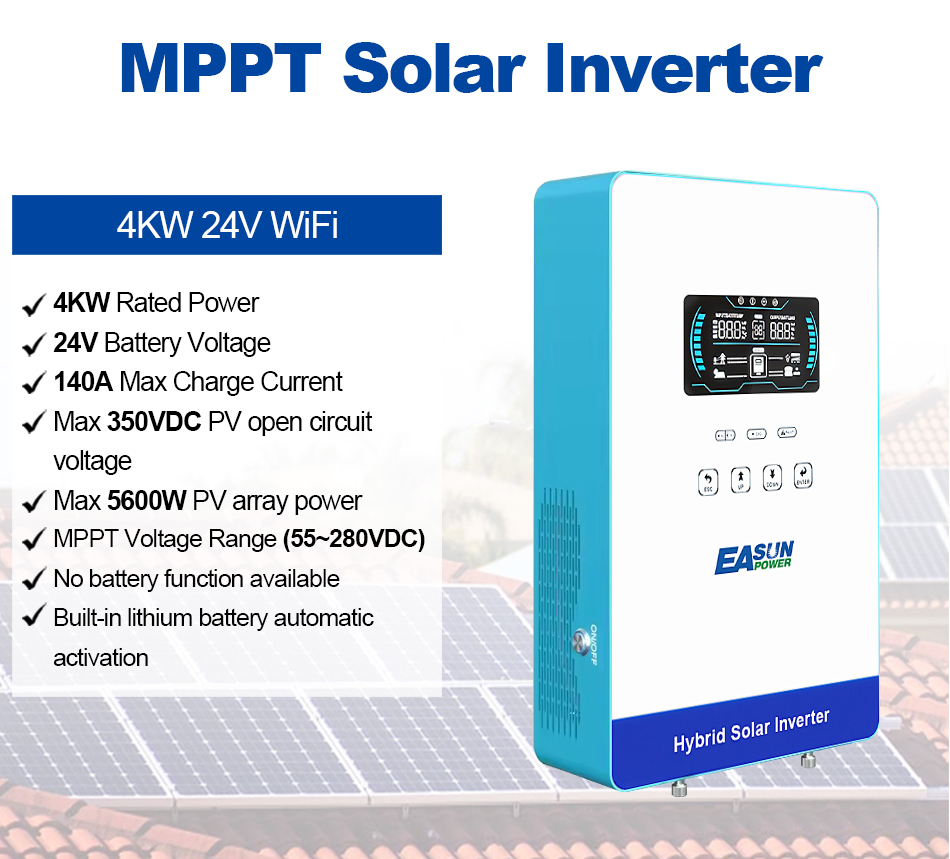 EASUN POWER 4KW Inverter 110V  - Grid Tie Inverter Limiter 2000W ulasan dan harga