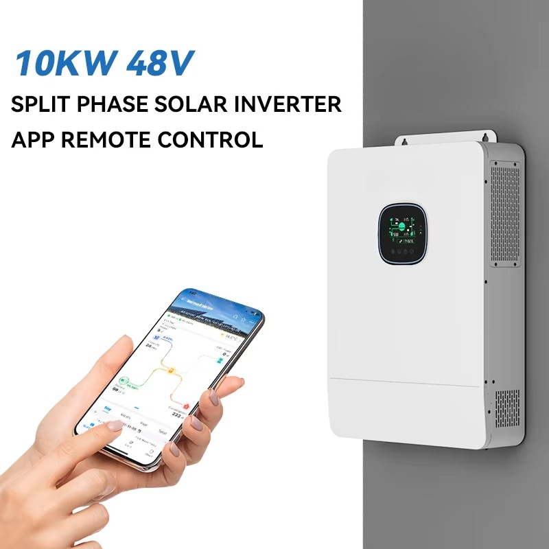 110V 220V Hybrid Off Grid Sola - Split Phase Inverter 10Kw 110V 220V ulasan dan harga