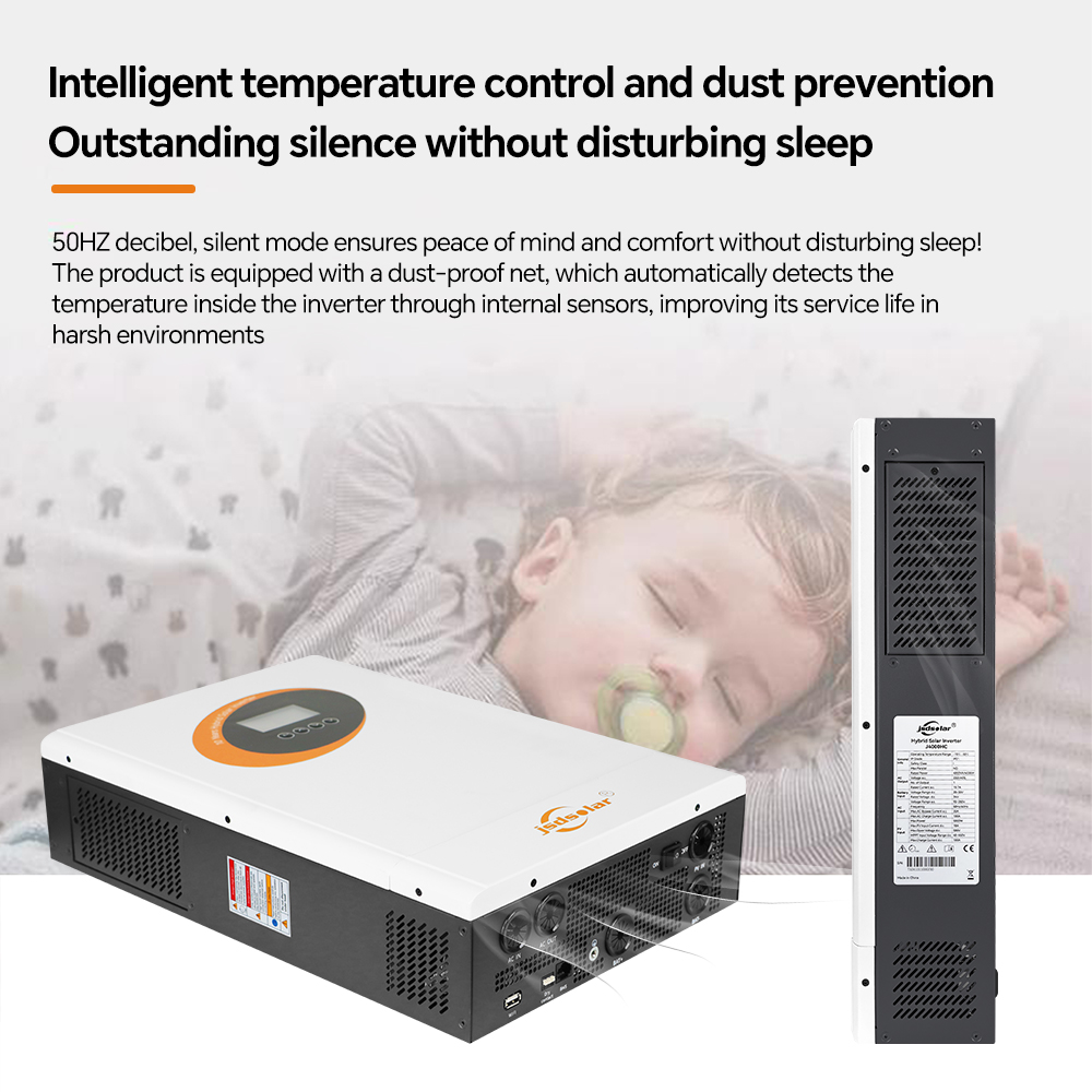 JSDSolar 4KW 6.5KW Hybrid Sola - Hybrid Solar Inverter 5.5Kw Mppt 48V ulasan dan harga