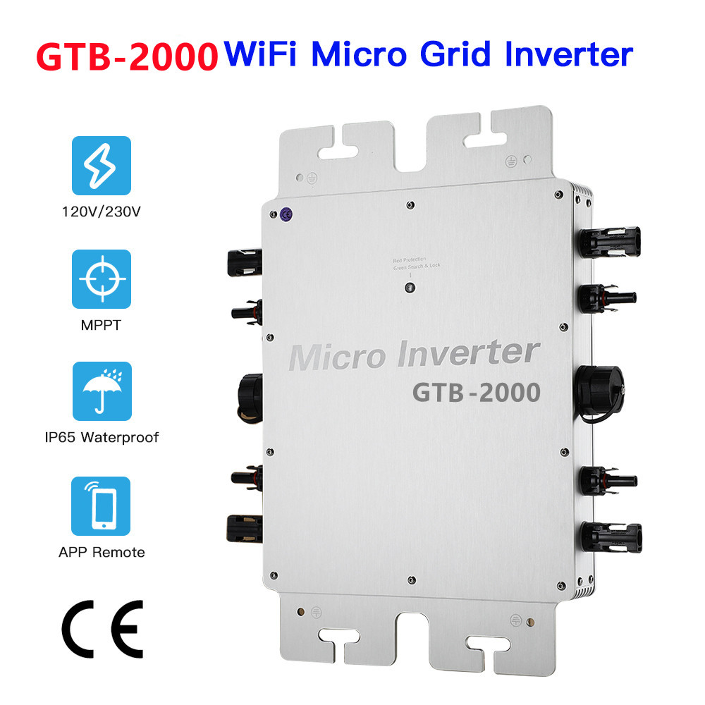 2000W 2400W 2800W Micro Invert - Grid Tie Inverter Limiter 2000W ulasan dan harga