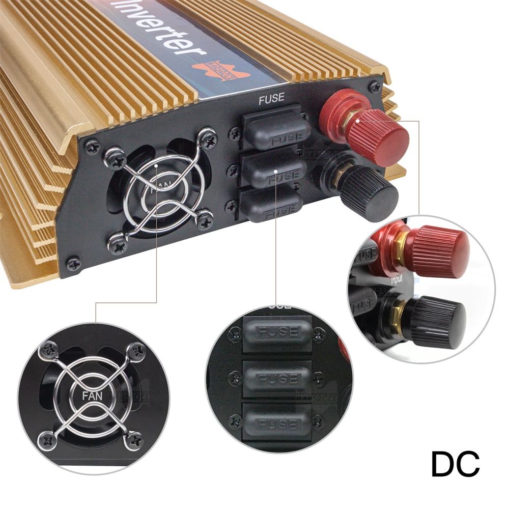 1400W 10.5 - 50VDC to AC90 - 1 - Micro Inverter 1400W Solar Grid Tie ulasan dan harga