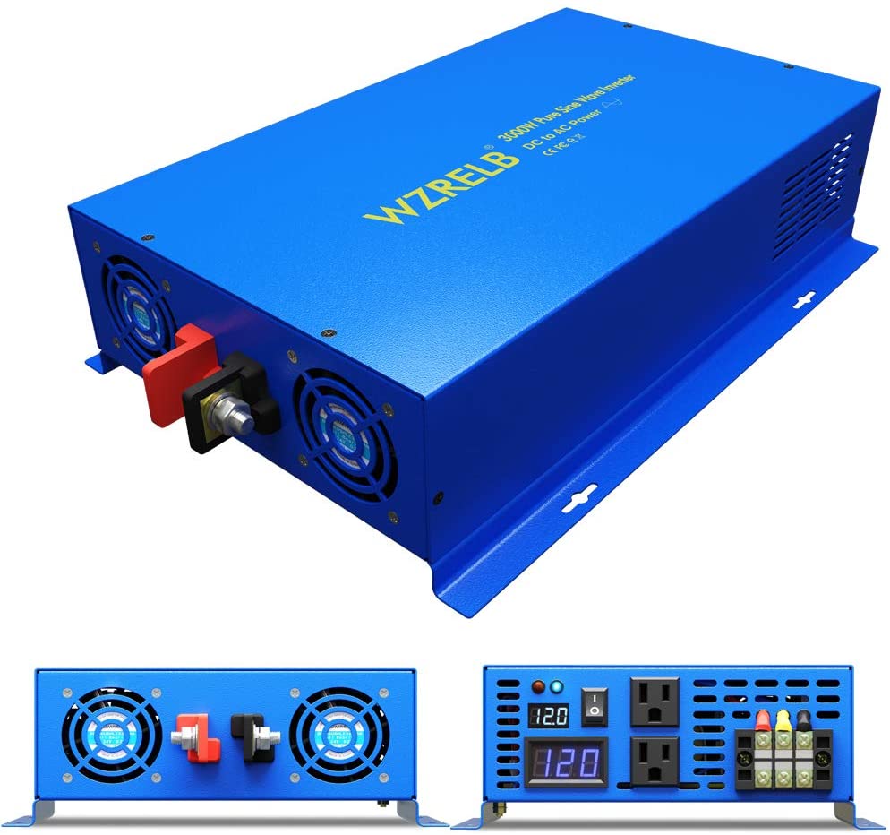 Pure Sine Wave Power Inverter  - Inverter Pure Sine Wave 60Hz 120V 3000W ulasan dan harga