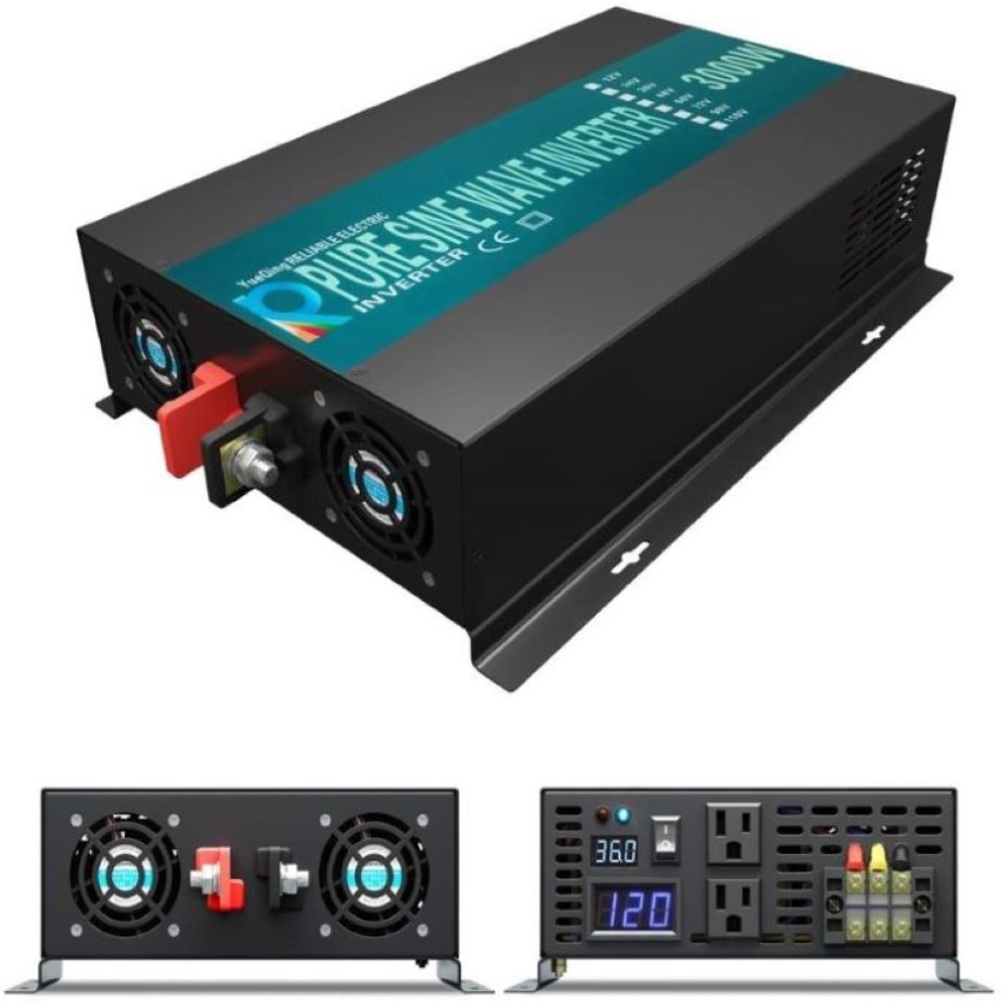 Pure Sine Wave Inverter 3000W  - Inverter Pure Sine Wave 60Hz 120V 3000W ulasan dan harga